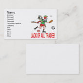 Allen Jack von handelt Visitenkarte (Vorne/Hinten)