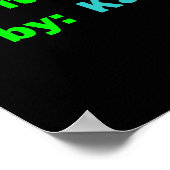 Allen Rueckert LIVE Poster (Ecke)