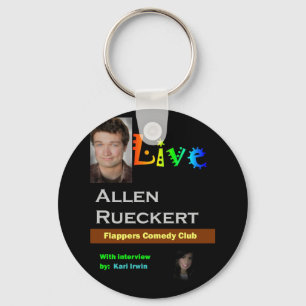 Allen Rueckert LIVE Schlüsselanhänger
