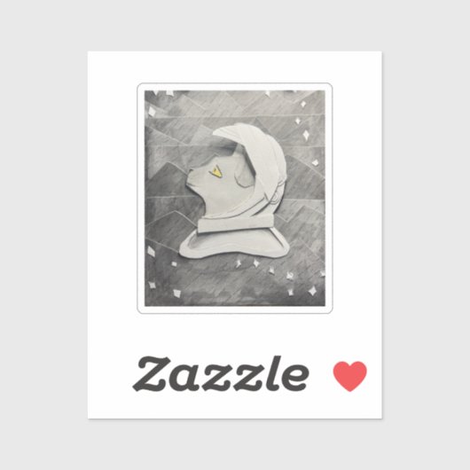 Allen She-Purred Aufkleber (Blatt)