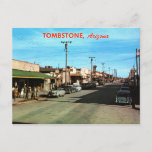 Allen St., Tombstone AZ Vintage Postkarte