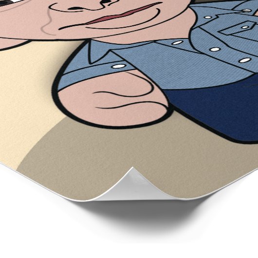 Allen Stairs Munny Poster (Ecke)