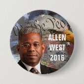 ALLEN WEST2016 BUTTON (Vorderseite)