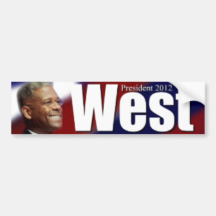Allen West für Präsidenten - 2012 Autoaufkleber