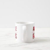 Allendale Falcons #2 Espressotasse (Rückseite)