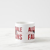 Allendale Falcons #2 Espressotasse (Vorderseite)