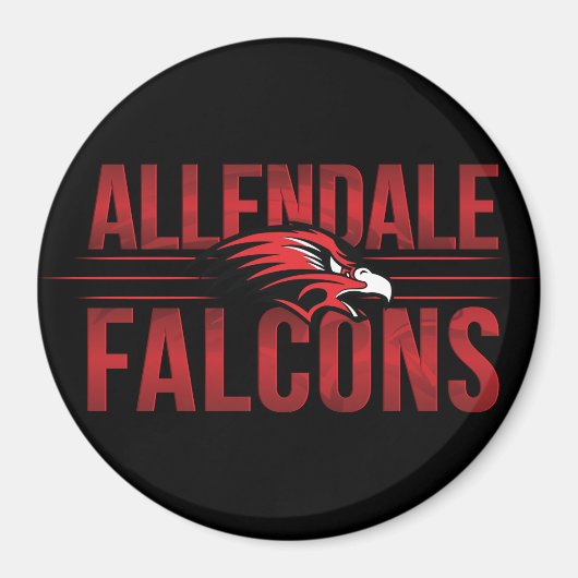 Allendale Falcons #2 Magnet (Vorne)