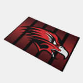 Allendale Falcons #3 Fußmatte (Schrägansicht)