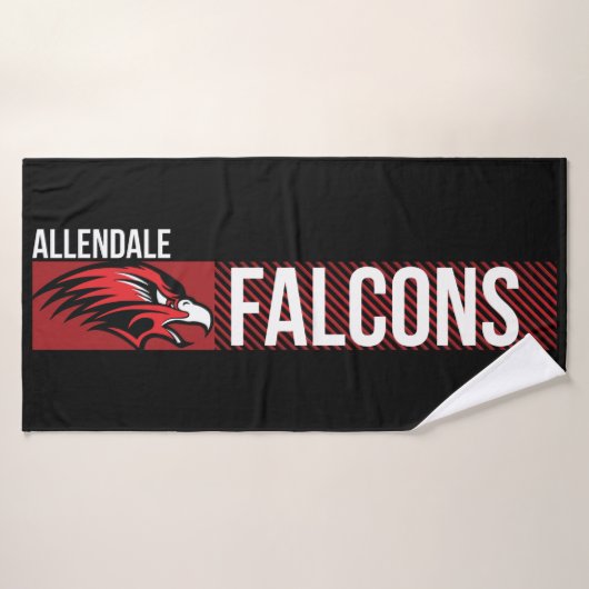 Allendale Falcons #5 Badehandtuch (Badehandtuch)
