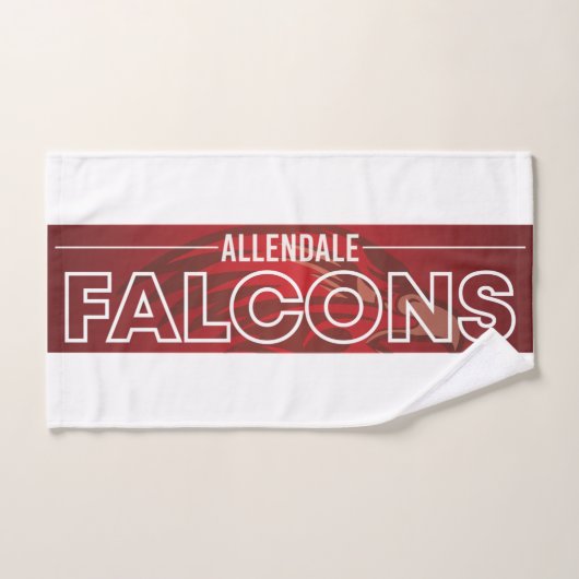 Allendale Falcons #6 Handtuch (Handtuch)