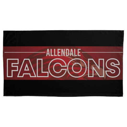 Allendale Falcons #6 Kissenbezug (Vorderseite)