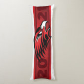 Allendale Falcons #7 Seitenschläferkissen (Rückseite (Vertikal))