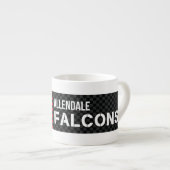 Allendale Falcons Espressotasse (Vorderseite Rechts)