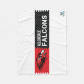 Allendale Falcons Fleecedecke (Vorderseite)