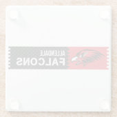 Allendale Falcons Glasuntersetzer (Rückseite)