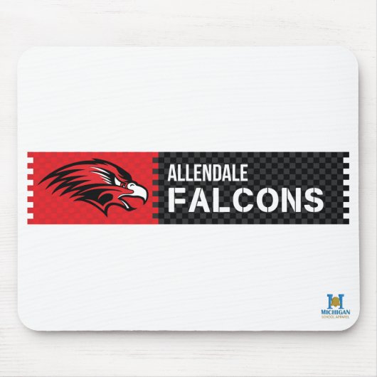 Allendale Falcons Mousepad (Vorne)