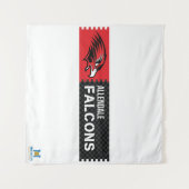 Allendale Falcons Wandteppich (Vorderseite (Horizontal))
