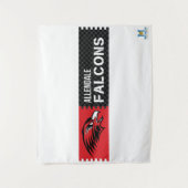Allendale Falcons Wandteppich (Vorderseite)