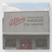 Allen's Bar, Athen, Georgia Marmor Untersetzer. UG