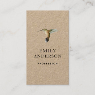 Allen's Hummingbird Business Card Visitenkarte