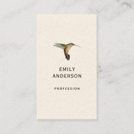 Allen's Hummingbird Business Card Visitenkarte