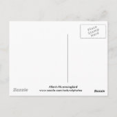 Allen's Hummingbird Postcard Postkarte (Rückseite)