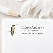 Allen's Hummingbird Return Label (Insitu)