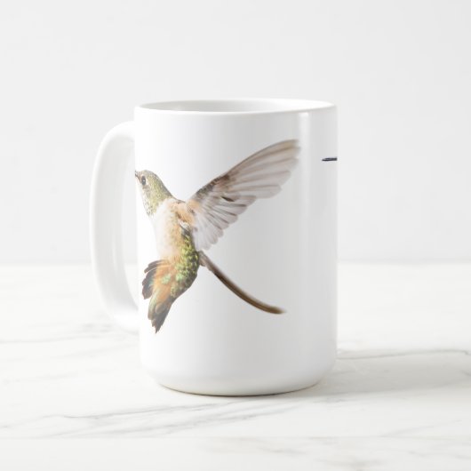 Allens Kolibri-Tasse Kaffeetasse (Vorderseite Links)