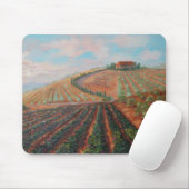 Allens toskanischer Weinberg Mousepad (Mit Mouse)