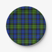AllenScottishTartan Pappteller (Vorderseite)