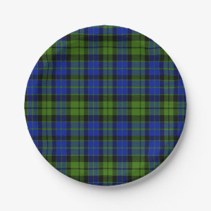 AllenScottishTartan Pappteller