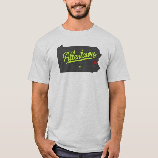 Allentown, PA T-Shirt (Vorderseite)