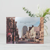 Allentown, Pennsylvania 1950 Karte (Stehend Vorderseite)