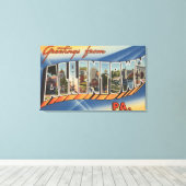 Allentown, Pennsylvania - Große Briefszenen Leinwanddruck (Insitu (Holzboden))