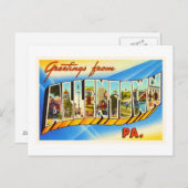 Allentown Pennsylvania PA Vintage Reise Souvenir Postkarte (Vorne/Hinten)