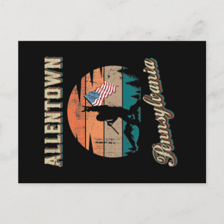 Allentown Pennsylvania Postkarte