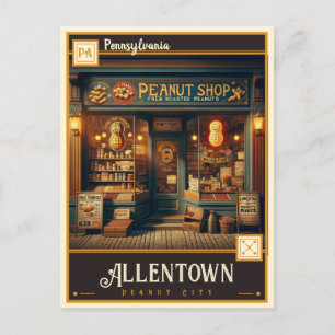 Allentown, Pennsylvania VINTAG Postkarte