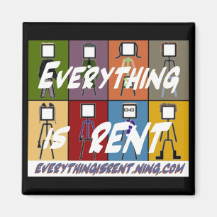 Aller 8 Strichmännchen-Magnet Magnet