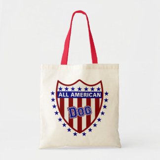 Aller amerikanische patriotische Hund Tragetasche