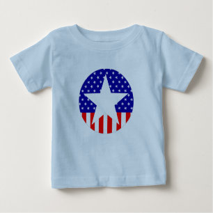 Aller amerikanische Superstar Baby T-shirt