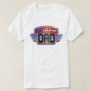 Aller amerikanische SuperVater T-Shirt