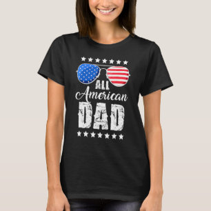 Aller amerikanische Vater 4. Juli Vatertag Sonnenb T-Shirt