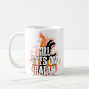 ALLER AUGEN AUF RAFAH - Massaker von Rafah Gaza Pa Kaffeetasse