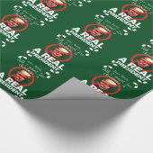 Aller, den ich für Weihnachten will, ist ein Geschenkpapier (Ecke)