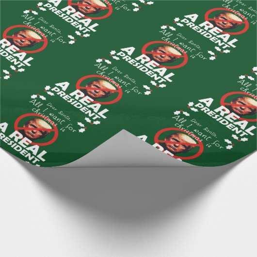 Aller, den ich für Weihnachten will, ist ein Geschenkpapier (Ecke)