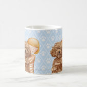 Aller, den Sie benötigen, ist Liebe und ein Hund© Kaffeetasse (Mittel)