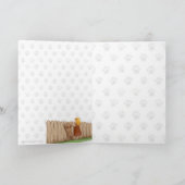 Aller, den Sie benötigen, ist Liebe… und ein Hund Karte (Innenseite)