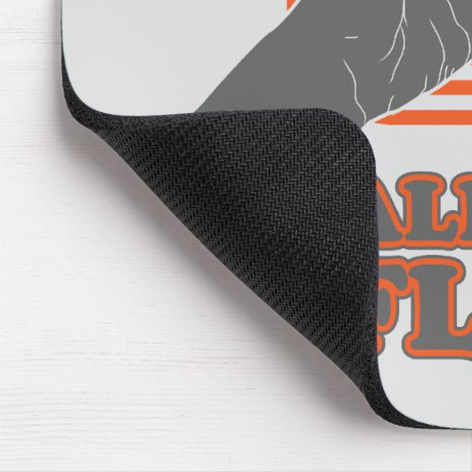 Aller es ist in den Reflexen Mousepad (Ecke)