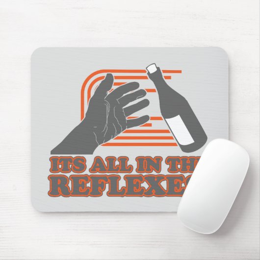 Aller es ist in den Reflexen Mousepad (Mit Mouse)