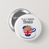 Aller es ist so schrecklich Briten Button (Vorne & Hinten)